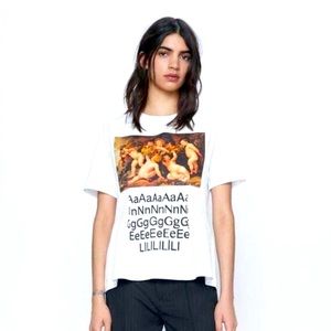 Zara Angel T-shirt Sz. M